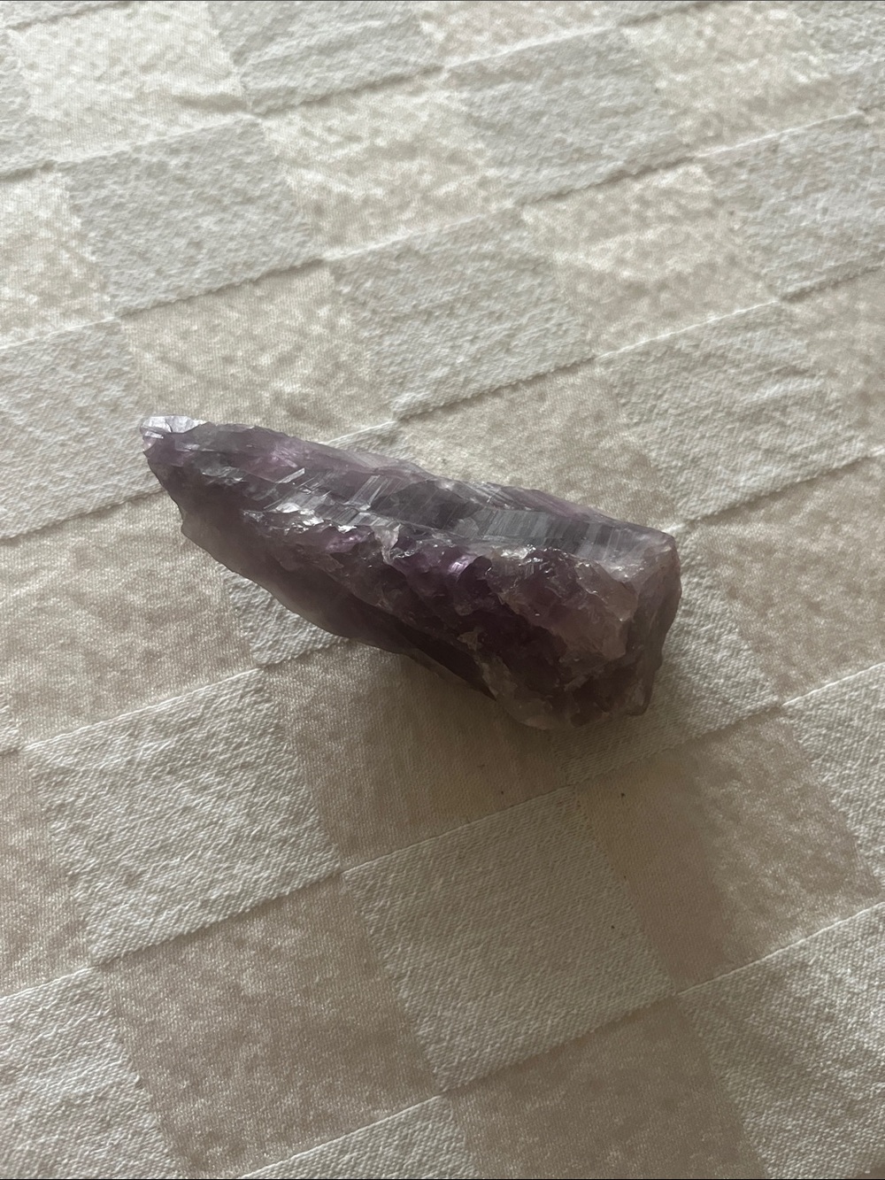 Raw Amethyst Point Crystal - Purple